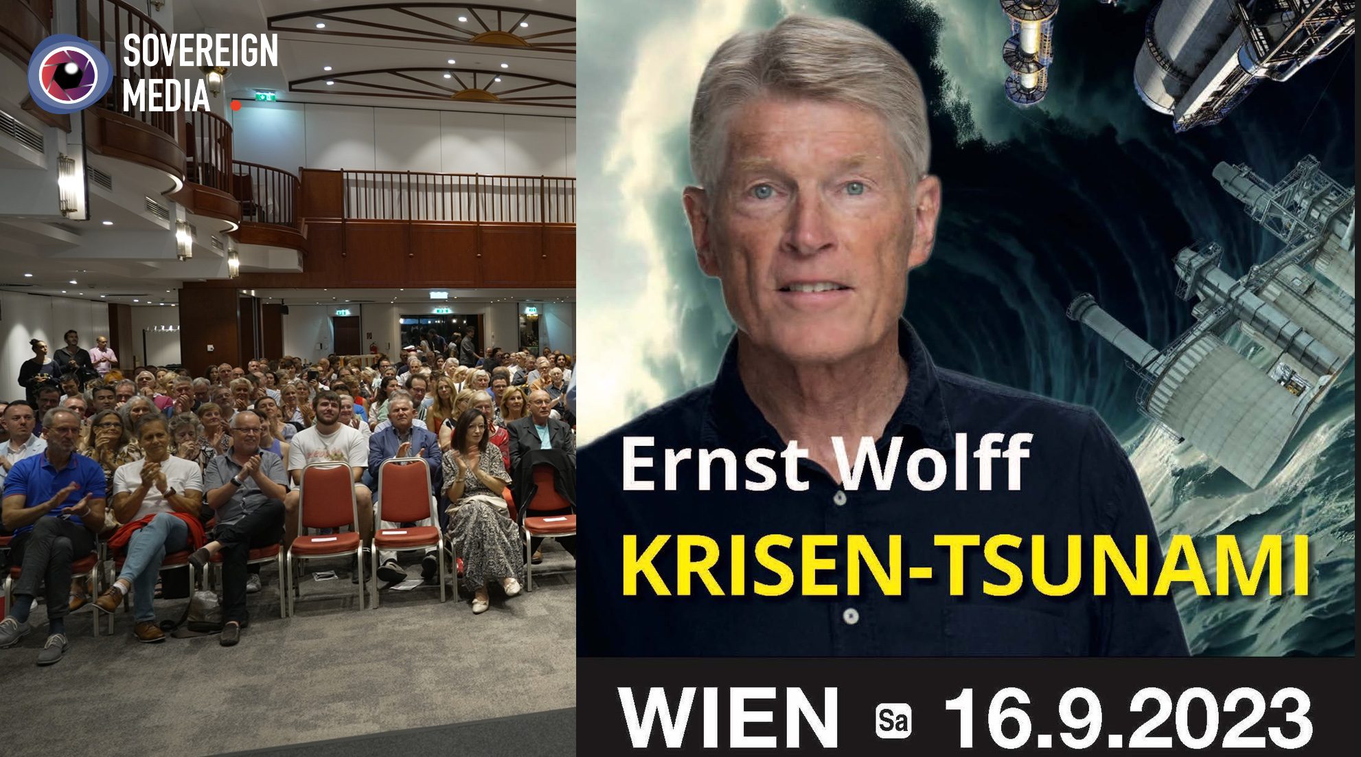Krisen-Tsunami – Ernst Wolff am 16. Sept. 2023 in Wien