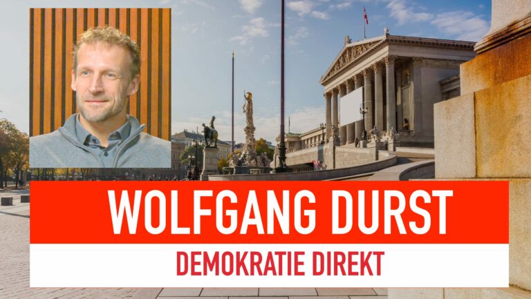 ZIEL – DEIN ZIEL: Wolfgang Durst bei DEMOKRATIE DIREKT